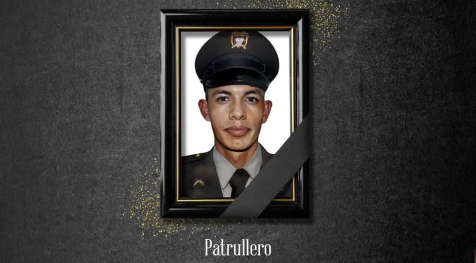 Policía de Colombia. Policía asesinado en Córdoba.
