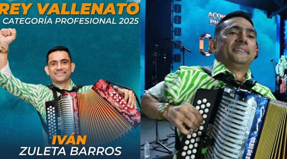 Iván Zuleta, rey vallenato.