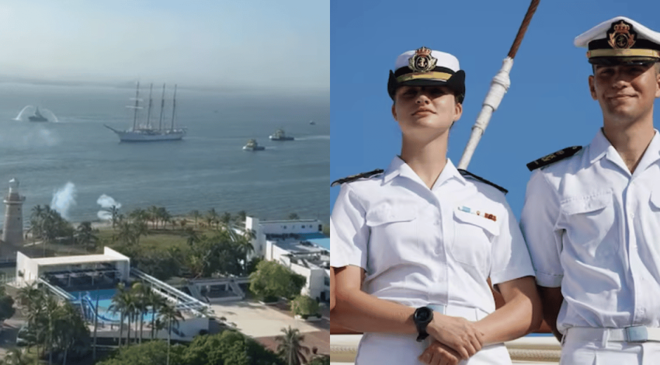 Cortesía La princesa Leonor ya está en Cartagena y se prepara para su visita a Santa Marta