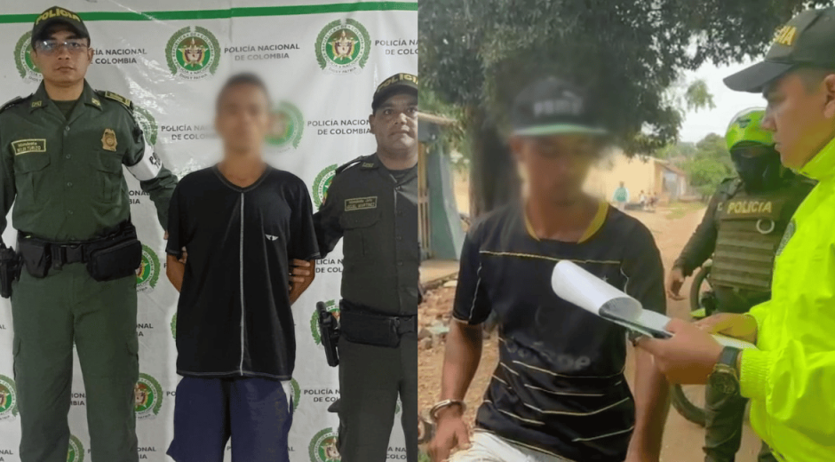 Policía Magdalena Sujetos capturados