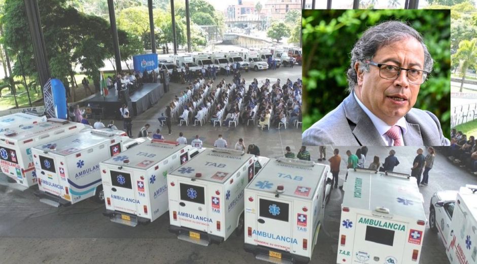 Cortesía Ambulancias supuestamente entregadas.