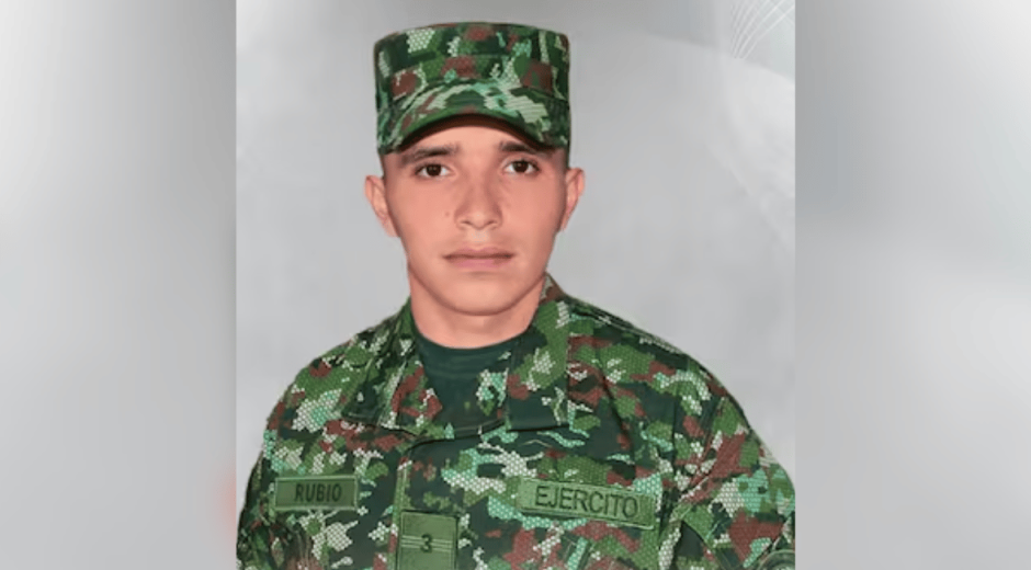 Soldado profesional Diego Rubio Ríos
