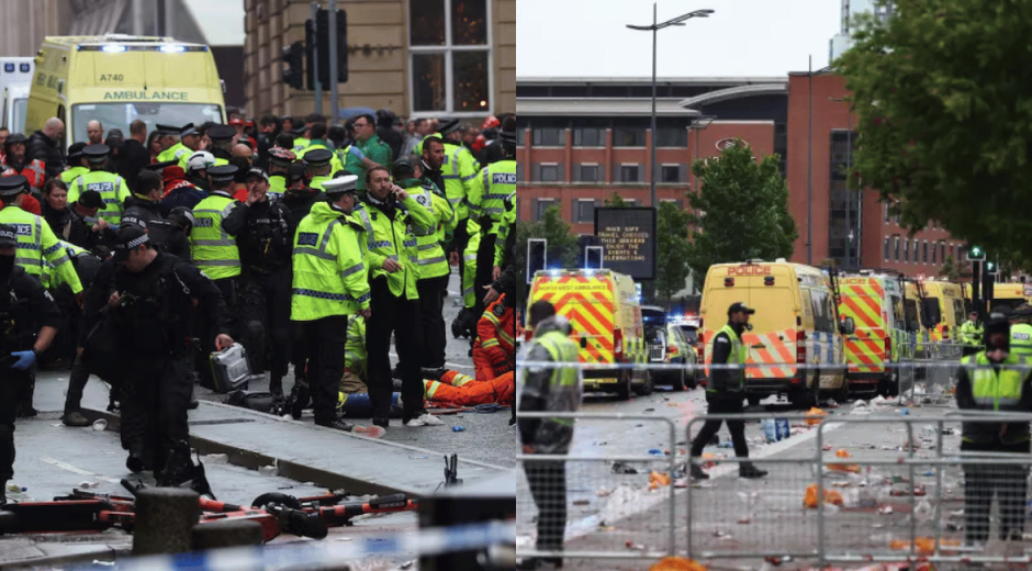 Cortesía Celebración del Liverpool terminó en tragedia: Un hombre atropelló a multitud de hinchas