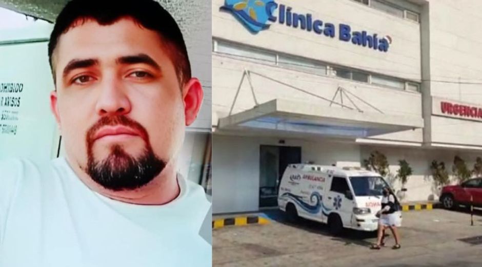 Cortesía El comerciante falleció en la sala de urgencias de la Clínica Bahía
