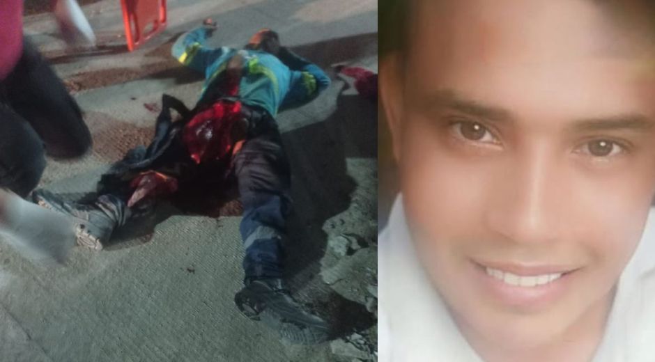 Trabajador víctima de esta tragedia.
