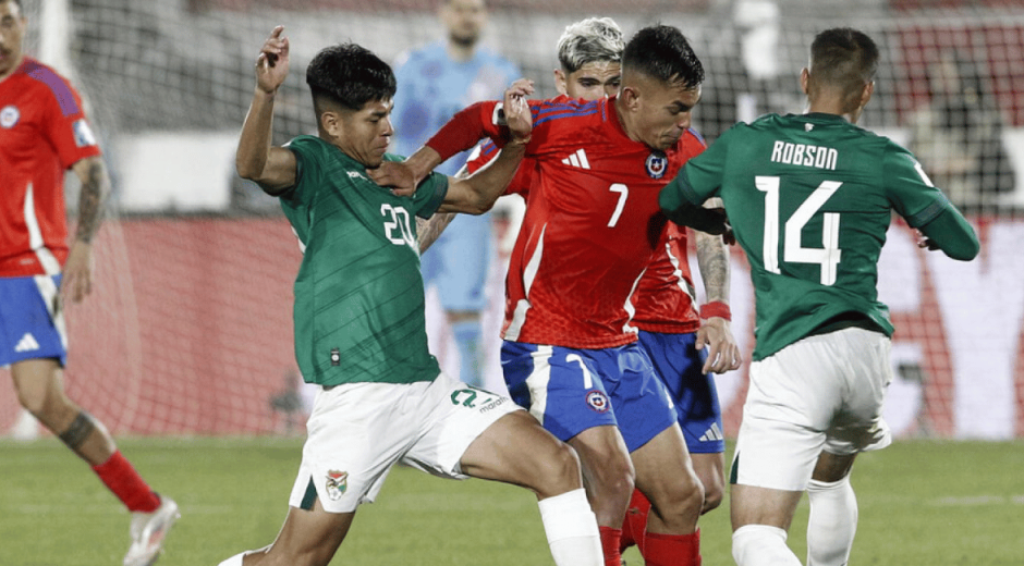 Cortesía Chile queda fuera del Mundial 2026 tras caer ante Bolivia en El Alto