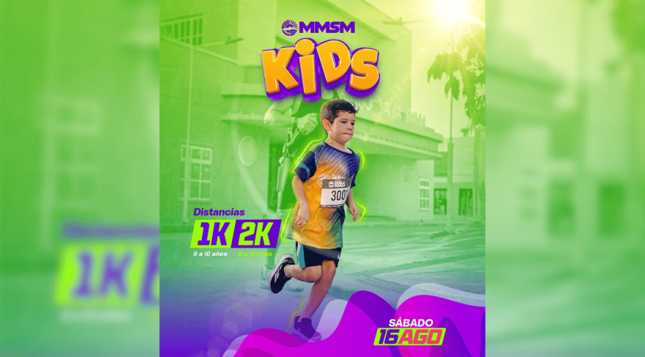 Por primera vez, los niños tendrán su propia carrera en la Media Maratón de Santa Marta