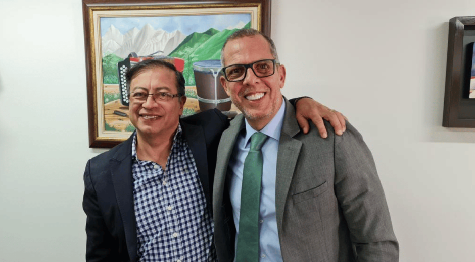 Cortesía Alfredo Saade y Gustavo Petro