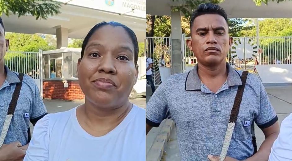 cortesía. Pareja que se encontró a la recién nacida en el patio de su vivienda.