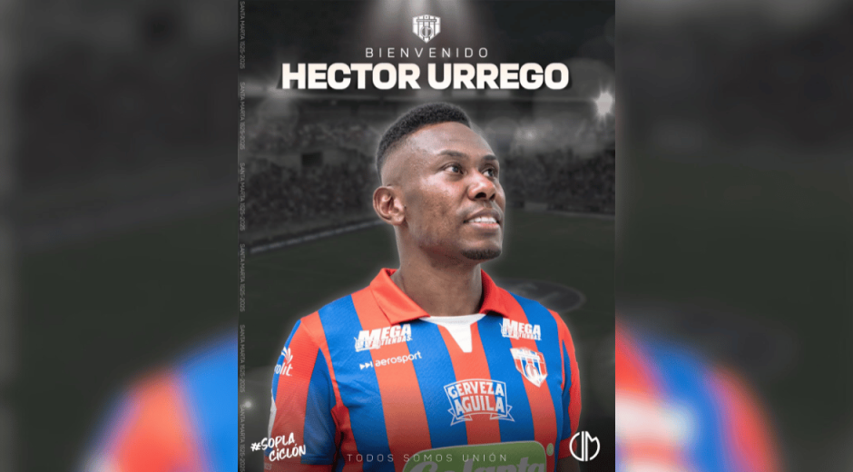 Héctor Urrego, nuevo refuerzo del Unión Magdalena