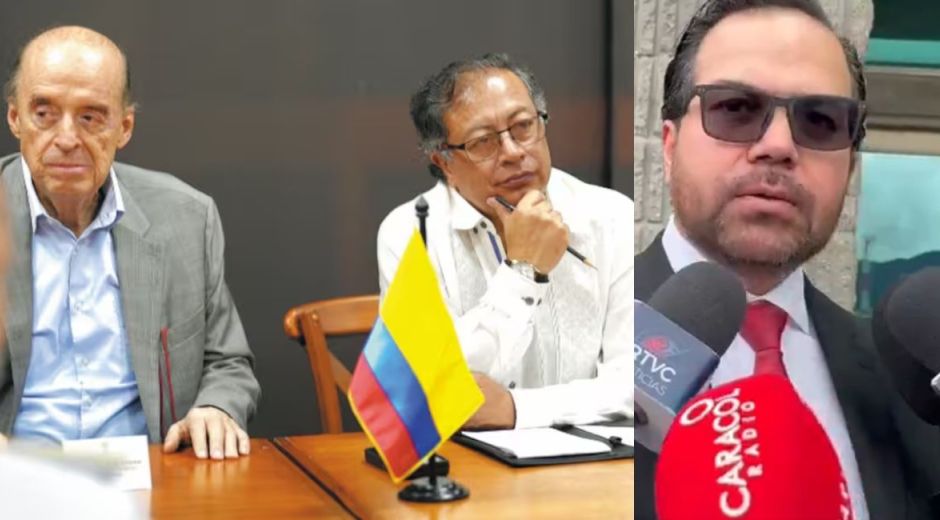 Cortesía Álvaro Leyva y Gustavo Petro.
