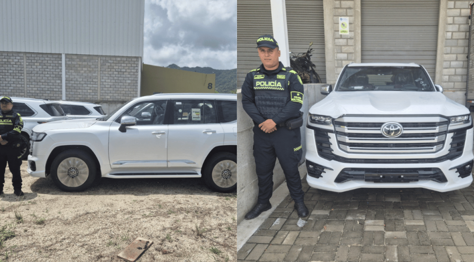 Cortesía Incautan vehículos de contrabando valorados en más de $4.000 millones en Santa Marta