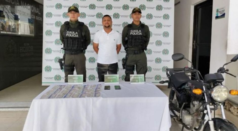 Fiscalía General de la Nación. El procesado fue capturado en flagrancia cuando recibía el dinero.
