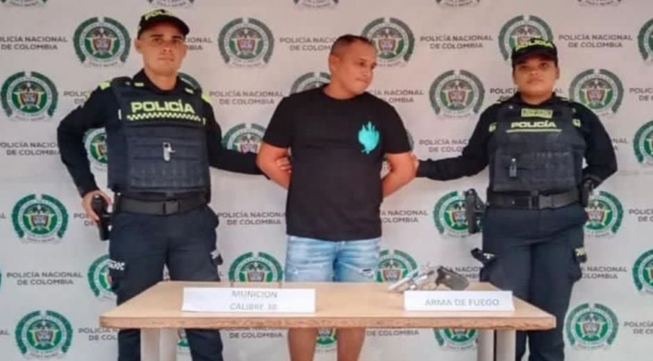Policía Metropolitana de Santa Marta.