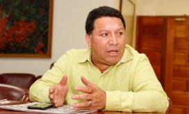 Alcalde de Cartagena Manuel Vicente Duque. 