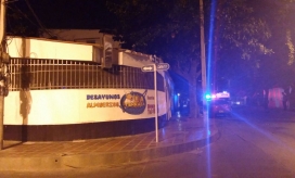 El lugar de los hechos. 