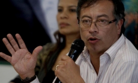 El senador y expresidente presidencial Gustavo Petro., 