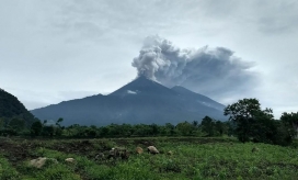 Volcán de Fuego, en Guatemala.