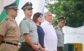 El acto se llevó a cabo en la Quinta de San Pedro Alejandrino.
