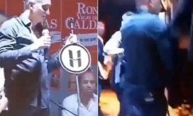 Momentos en que se presentó el incidente.