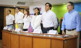 Congresistas también participaron en cada una de las propuestas realizadas durante la reunión de trabajo con el DNP.