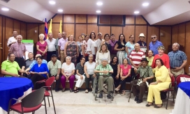 Diferentes actividades se desarrollaron en el encuentro que contó con una participación masiva de antiguos trabajadores de la Unimagdalena. 