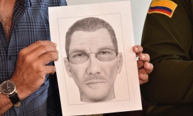  Este es el retrato del tercer involucrado en el atentado.