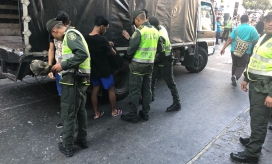 La Policía Metropolitana desplegó operativos en el Centro Histórico.