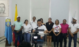 El anuncio del aumento de la recompensa lo hizo el alcalde Martínez.