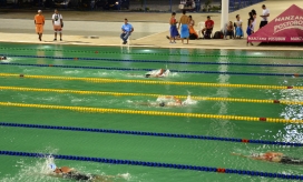 Estas piscinas fueron utilizadas para los Juegos Bolivarianos.