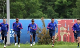 Colombia regresó a entrenamientos tras la derrota ante Japón.