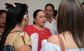 Claudia Patricia Aarón, diputada del Magdalena. 