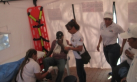 Módulos de Estabilización y Clasificación (MEC), para la atención de pacientes.