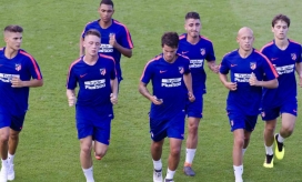 Andrés Solano (último a la derecha), lateral derecho samario.