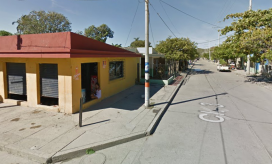 Calle 3 con carrera 13, punto exacto del lugar del ataque.