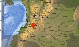 El sismo tuvo como epicentro Planadas, Tolima.