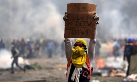 Protestas en Quito, Ecuador 