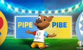 Mascota de la Copa América 2020.