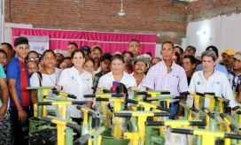 En el marco del Plan de Articulación Regional - Pares dotaron con dos tanques de enfriamiento de leche cruda, con capacidad de almacenamiento de 10 mil litros cada uno, beneficiando a 91 unidades productivas.