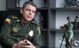 Juan Carlos Buitrago, director de la Policía Fiscal y Aduanera