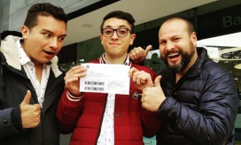 'Los Insaciables' y Stiven Claros.