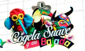Cortesía Afiche obra teatral ‘Cógela suave y en bajada’