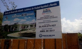 Esta obra está paralizada y no tiene fecha de entrega, según Rugeles. 