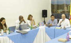 El pasado 15 de abril se reunió la junta directiva de la Essmar en la Alcaldía. 