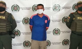 Policía del Magdalena Omar de Jesús Pantoja Sierra.