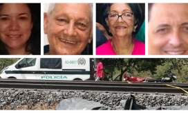 Cuatro personas de una misma familia perdieron la vida en el trágico accidente.