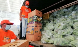 Banco de alimentos de la Gobernación del Magdalena.