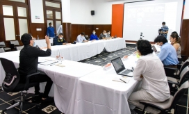 Se planteó hablar con las empresas de Santa Marta, Barranquilla y Ciénaga donde trabajan algunos habitantes de Puebloviejo para pedirles que coloquen a sus empleados en aislamiento obligatorio.