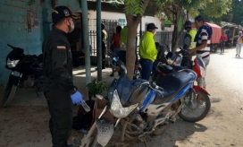 Motocicletas recuperadas.