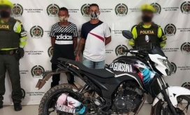 Capturados en El Banco.